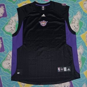 Y2K Adidas Phoenix Suns Vintage Basketball Warm Up Practice Basketball Jersey